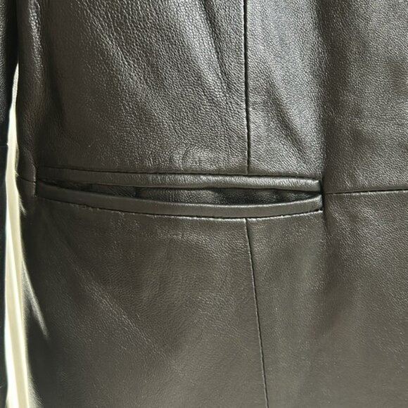 Leather Blazer - Picture 5 of 8